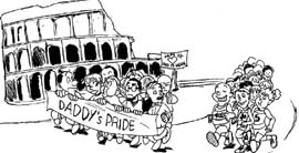 DADDY'S PRIDE - dal MERIDIANO : POLEMICHE - La maratona contro il DADDY'S PRIDE